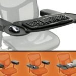 Ergoguys MECS-BLK-001 MOBO CHAIR MOUNT ERGO KEYBOARD AND MOUSE TRAY SYSTEM