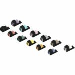 Panduit CMDSVLLCZBL Mini-Com Violet LC Duplex, Black Module