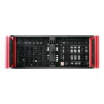 iStarUSA D-400SE-RD 4U Compact Stylish Rackmount Chassis Red